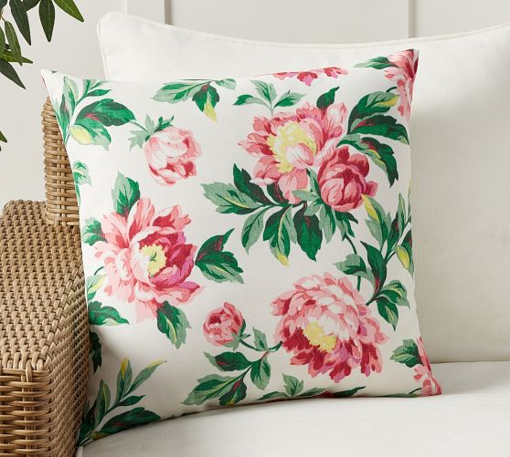 Peony best sale throw pillow
